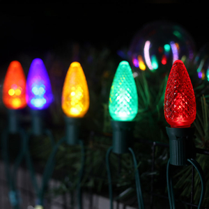 UL C9 Minleon LED Replacement Bulbs Multi Christmas Bulb