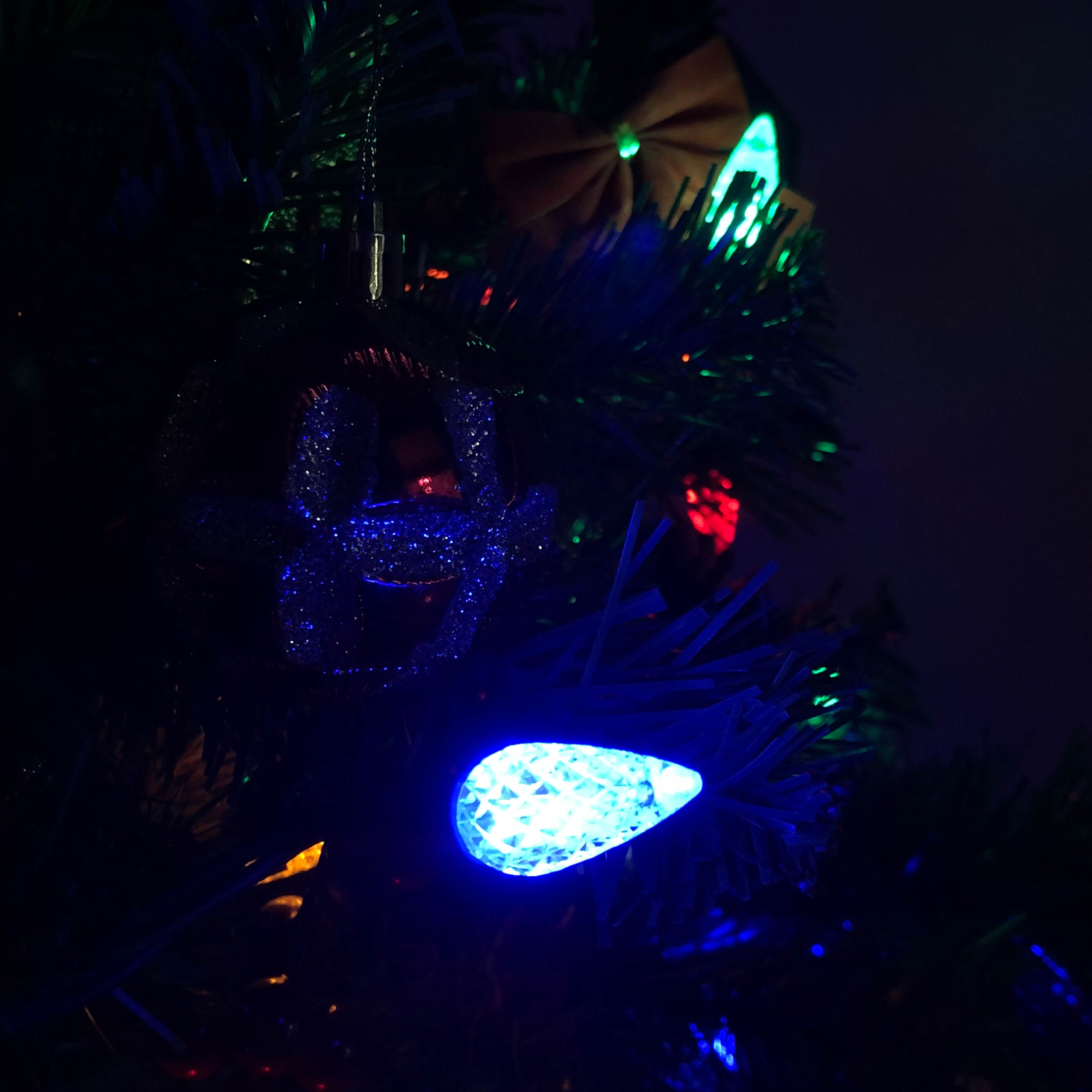 C6 Strawberry LED String Lights Multi Christmas Light UL Waterproof